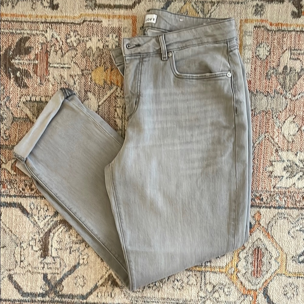 Gray Denim Jeans